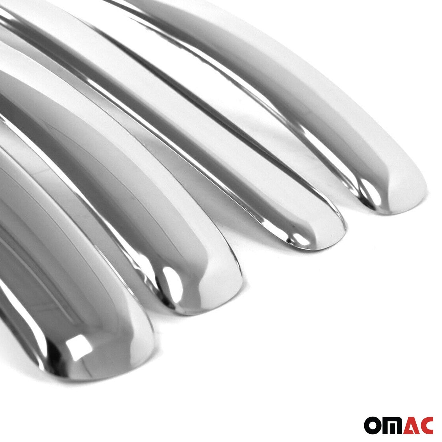 Kühlergrill Leisten Grillleisten für VW Caddy 2003-2010 Edelstahl Silber 4tlg