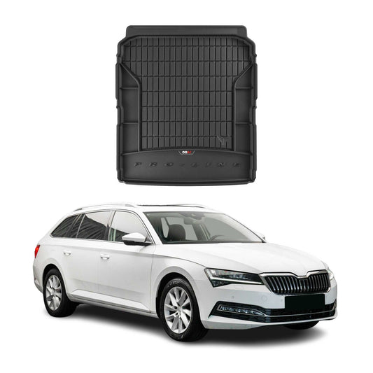 OMAC Gummi Kofferraumwanne für Skoda Superb Kombi 2015-2025 TPE Laderaumwanne