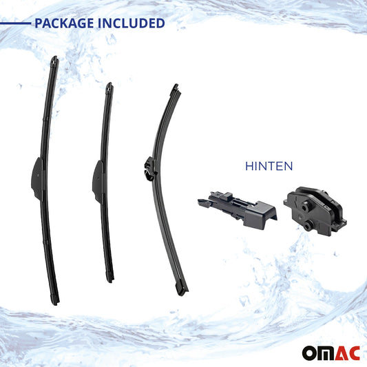 Set lame ștergătoare de parbriz Volvo XC90 I SWF 2005-2010 600/530mm și 380mm