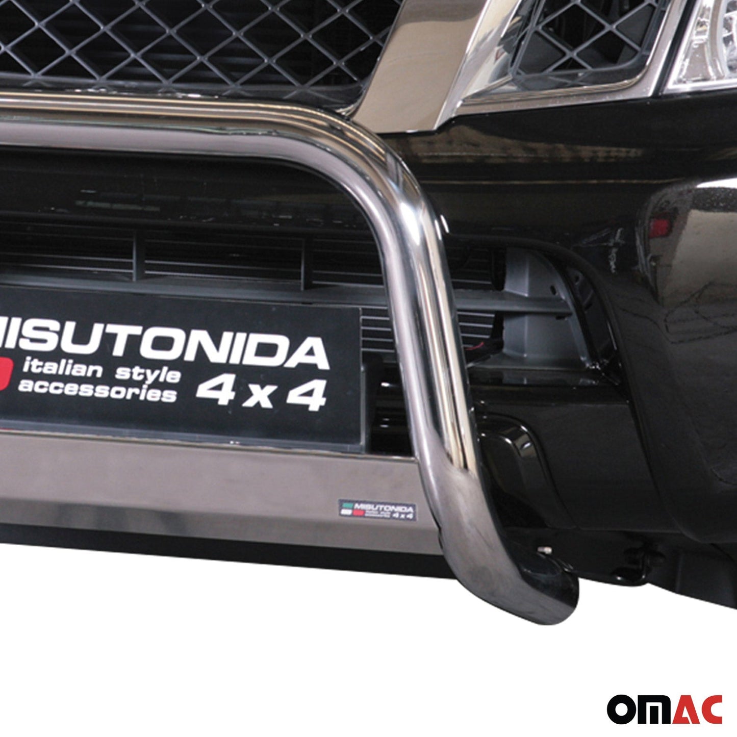 Bară de protecție/buton față pentru Nissan Pathfinder 2010-2013, ø63mm, oțel, argintiu