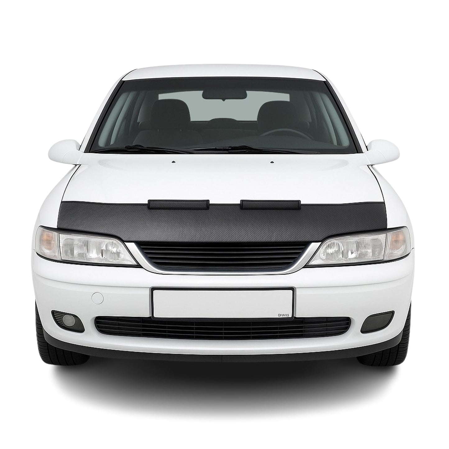 Haubenbra Steinschlagschutz Bonnet Bra für Opel Vectra B 1995-2002 Carbon Halb