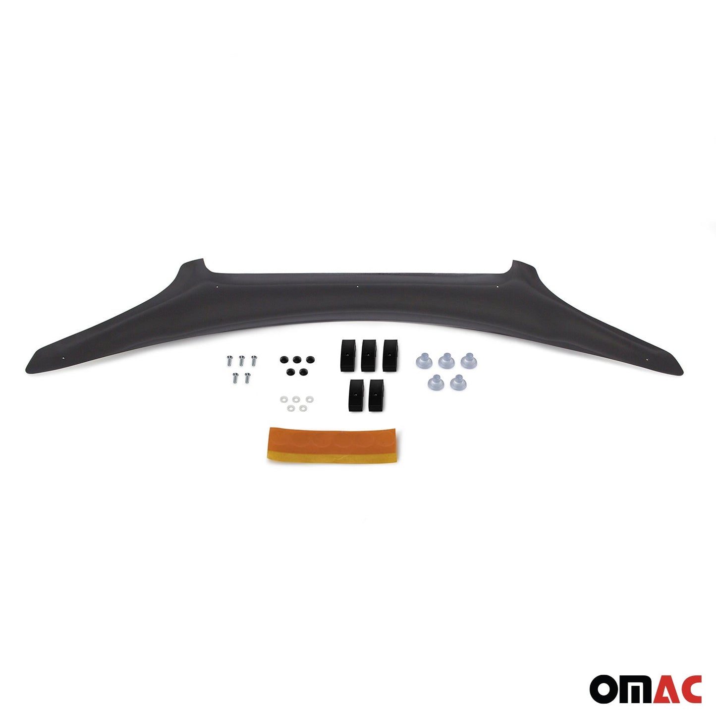 Motorhaube Deflektor Insekten Steinschlagschutz für Fiat Doblo 2006-2010 Dunkel