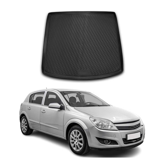 Kofferraummatte Kofferraumwanne für Opel Astra H 2004-2014 SW Gummi TPE Schwarz