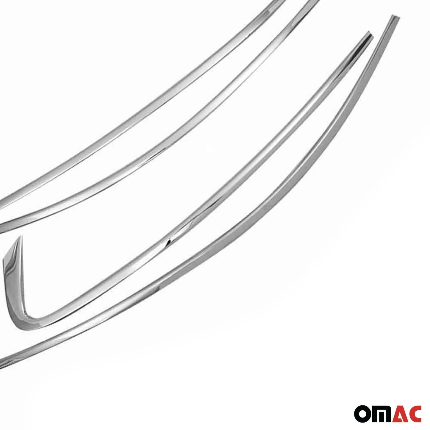 Fensterleisten Zierleisten für Ford Focus 2018-2021 Oben Edelstahl Chrom 4tlg