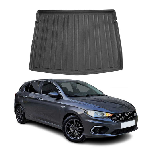 Kofferraumwanne Laderaumwanne für Fiat Tipo 2015-2025 Schrägheck Gummi TPE