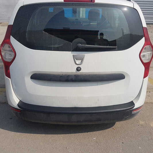 Ladekantenschutz Stoßstangenschutz für Dacia Lodgy 2012-2024 Acryl Schwarz 1tlg