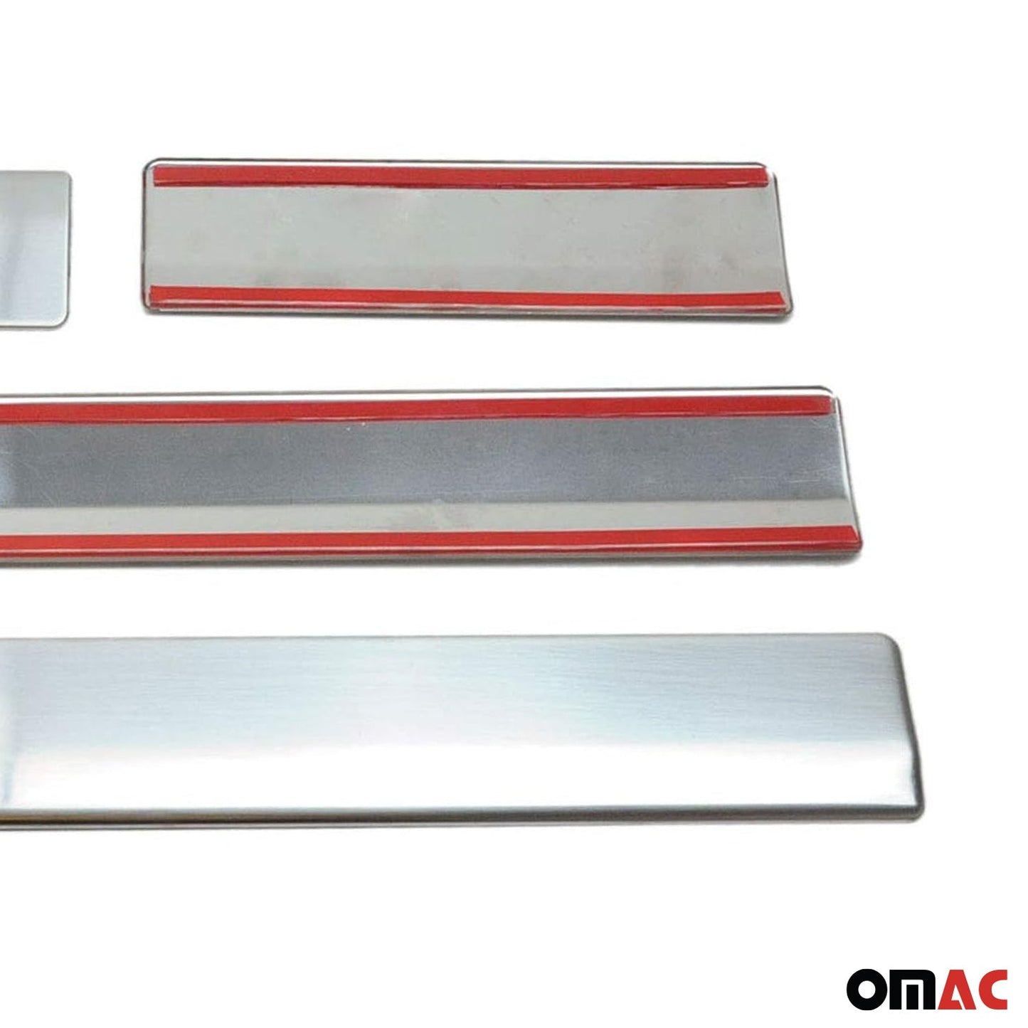 2004-2014 Nissan Navara Norm Chrome osłony progów drzwi ze stali nierdzewnej 4x