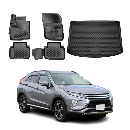 Set covorașe și portbagaj pentru Mitsubishi Eclipse Cross 2017-2025 TPE