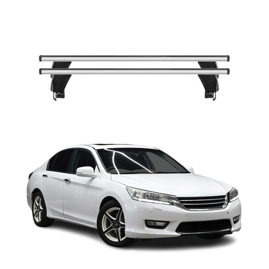 Menabo Dachträger Grundtäger für Honda Accord mk9 Limo 2015-2019 50kg Alu Silber