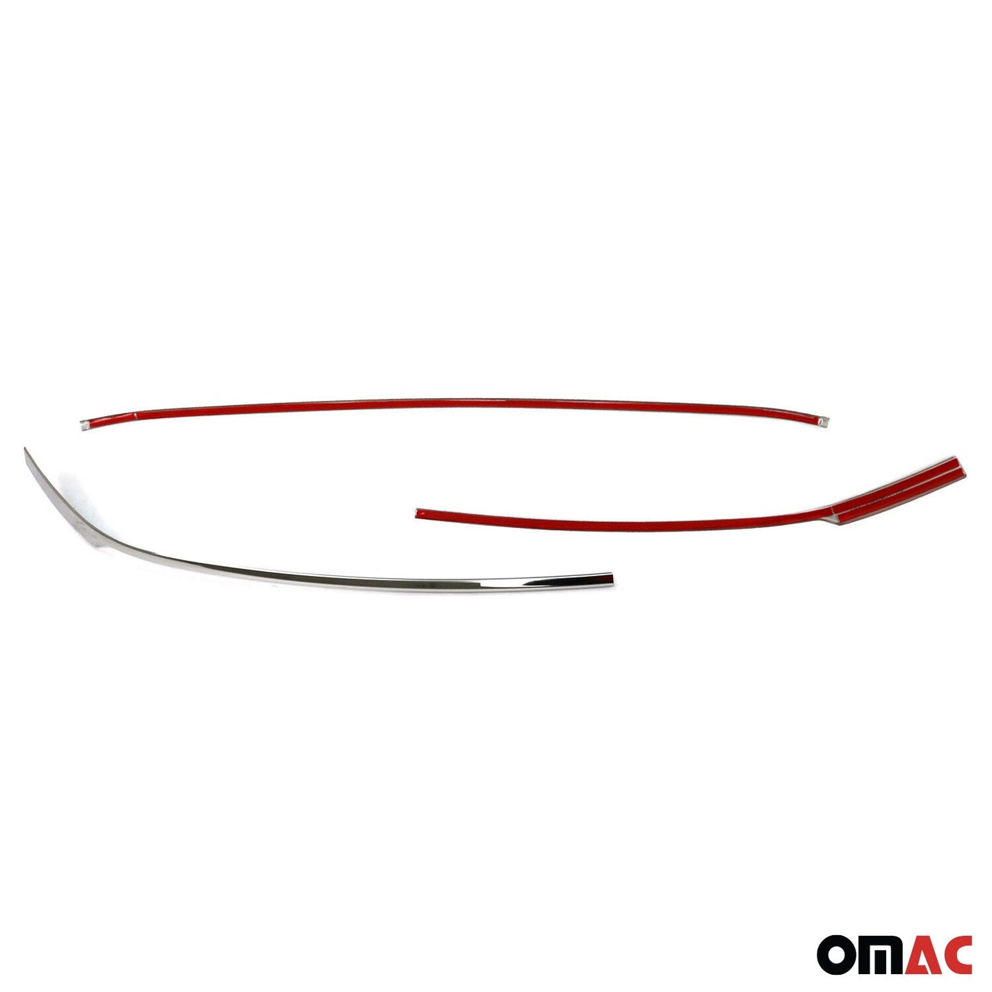 Benzi decorative grilă bare de protecție pentru VW Passat 2019-2025, oțel inoxidabil cromat, set 3 piese