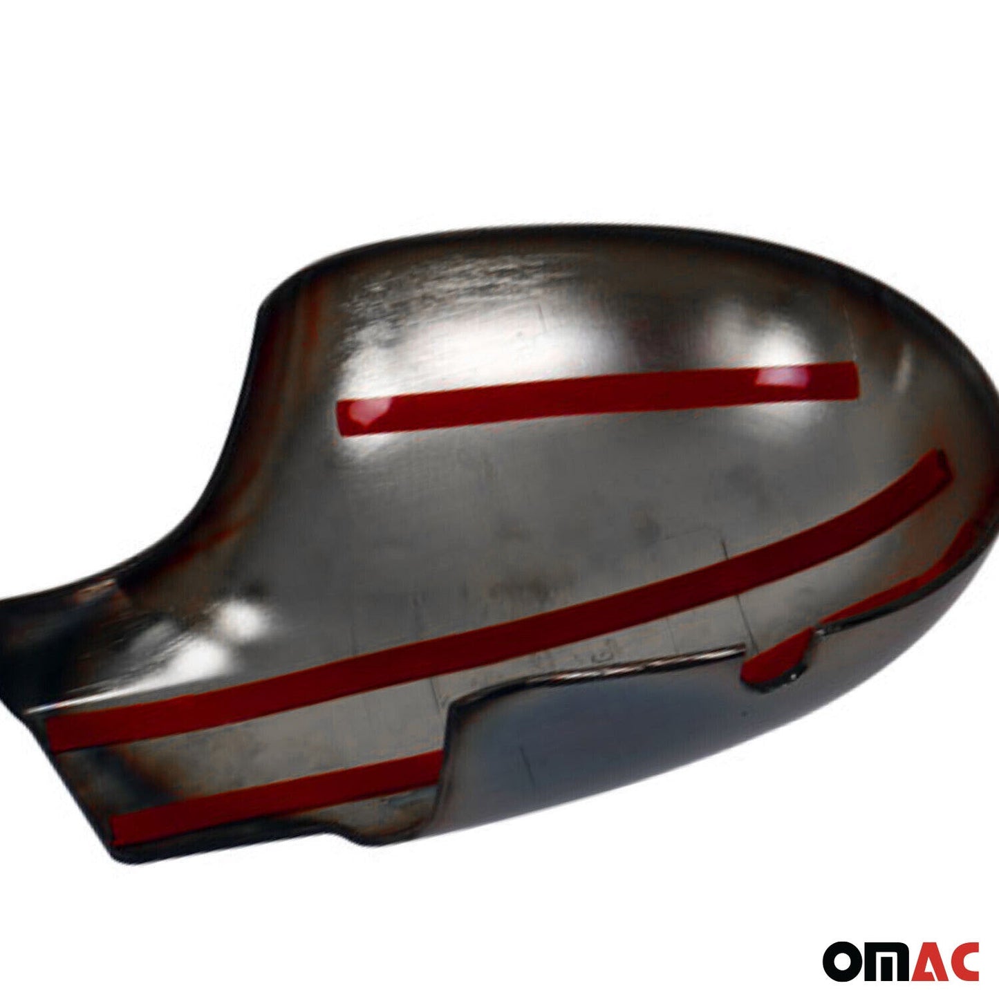 Spiegelkappen Spiegelabdeckung für Renault Thalia 2008-2013 Chrom ABS Dunkel