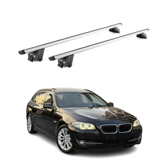 Dachträger Grundtäger für BMW 5er Touring F11 G31 2010-2025 100kg Alu Silber ABE