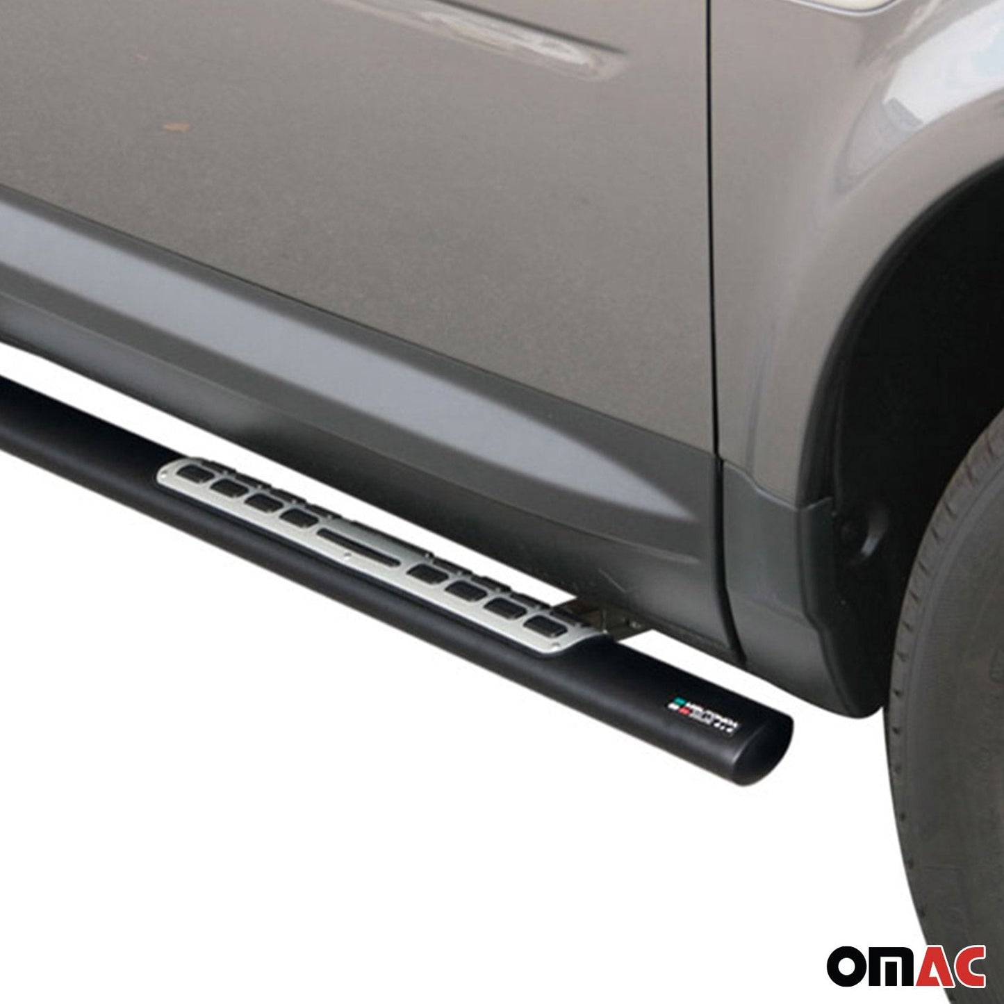 Stahl Schwellerrohre Trittbretter für Land Rover Freelander 2 2007-2014 Schwarz