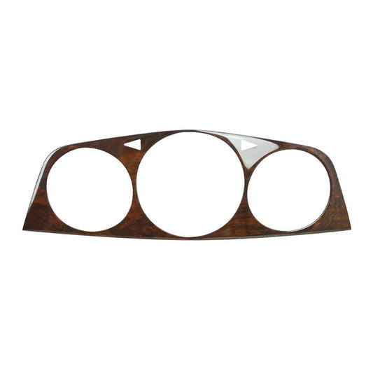 Cadru/capac vitezometru cabină Mercedes W123 1975-1986 lemn nuci de burl