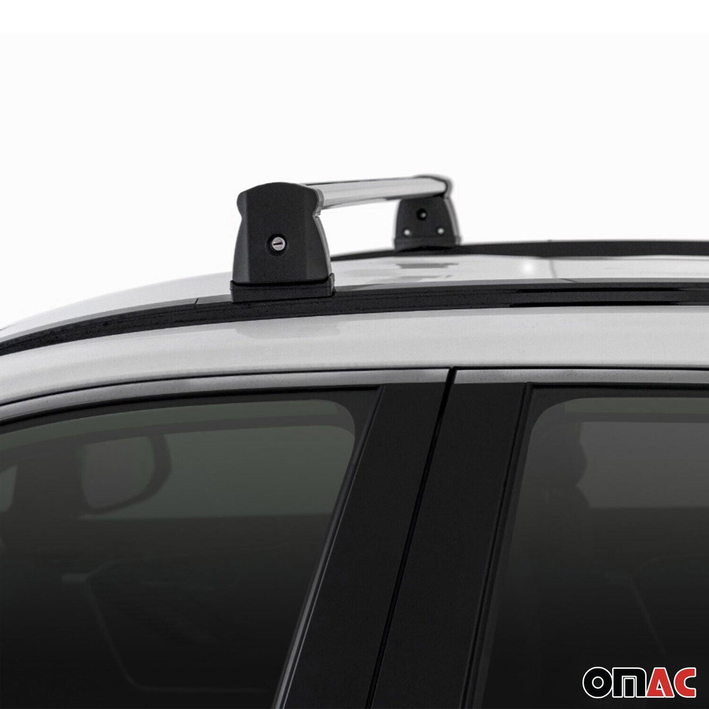 Menabo Dachträger Grundträger für Toyota RAV4 2018-2025 Querträger Alu Grau