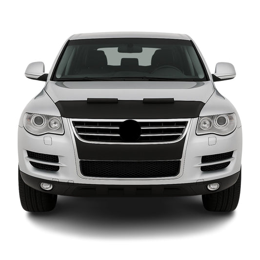 Protecție capotă anti-ciobire pentru VW Touareg 2003-2010, jumătate neagră