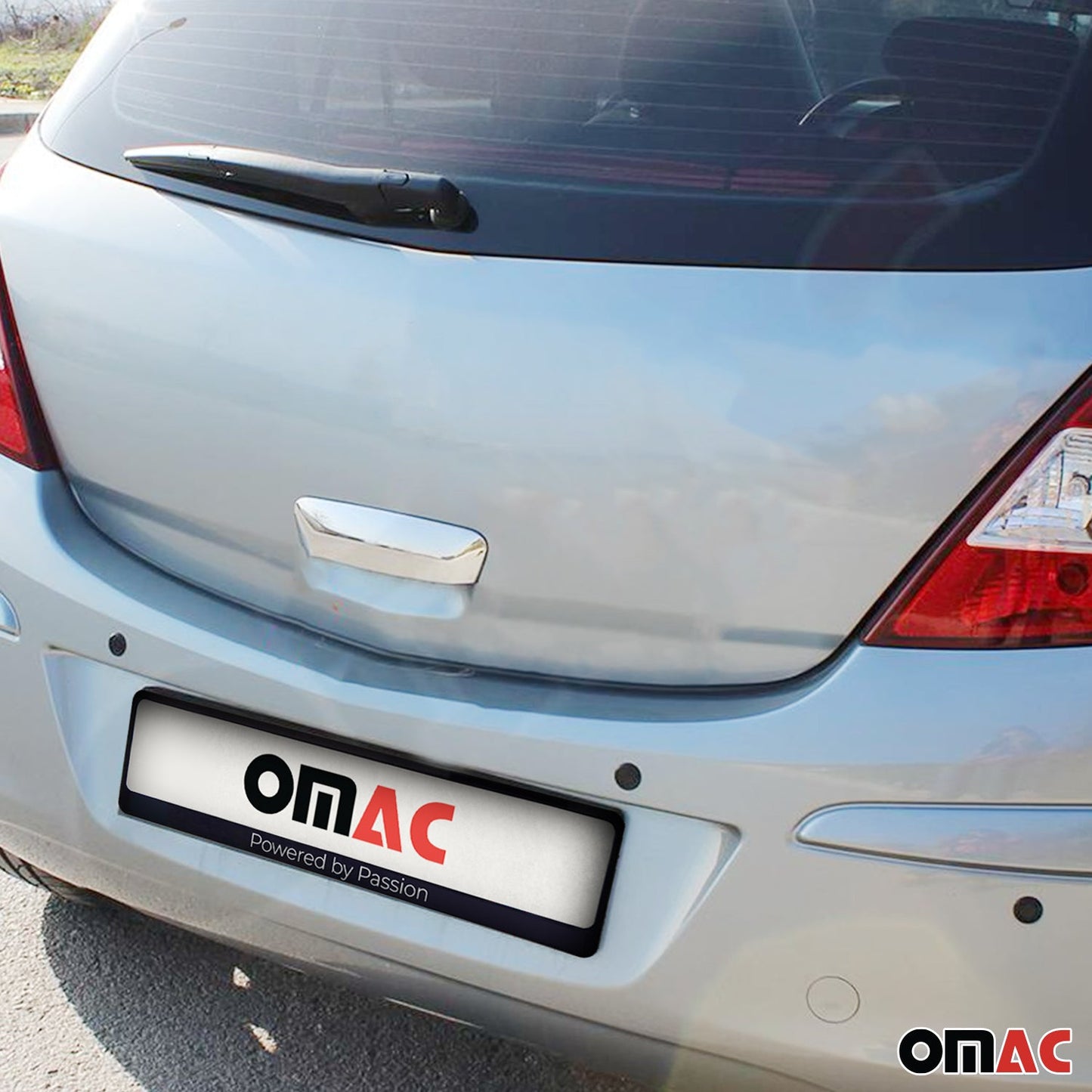 Mâner deschizător portbagaj pentru Opel Corsa D 2006-2015 oțel inoxidabil cromat