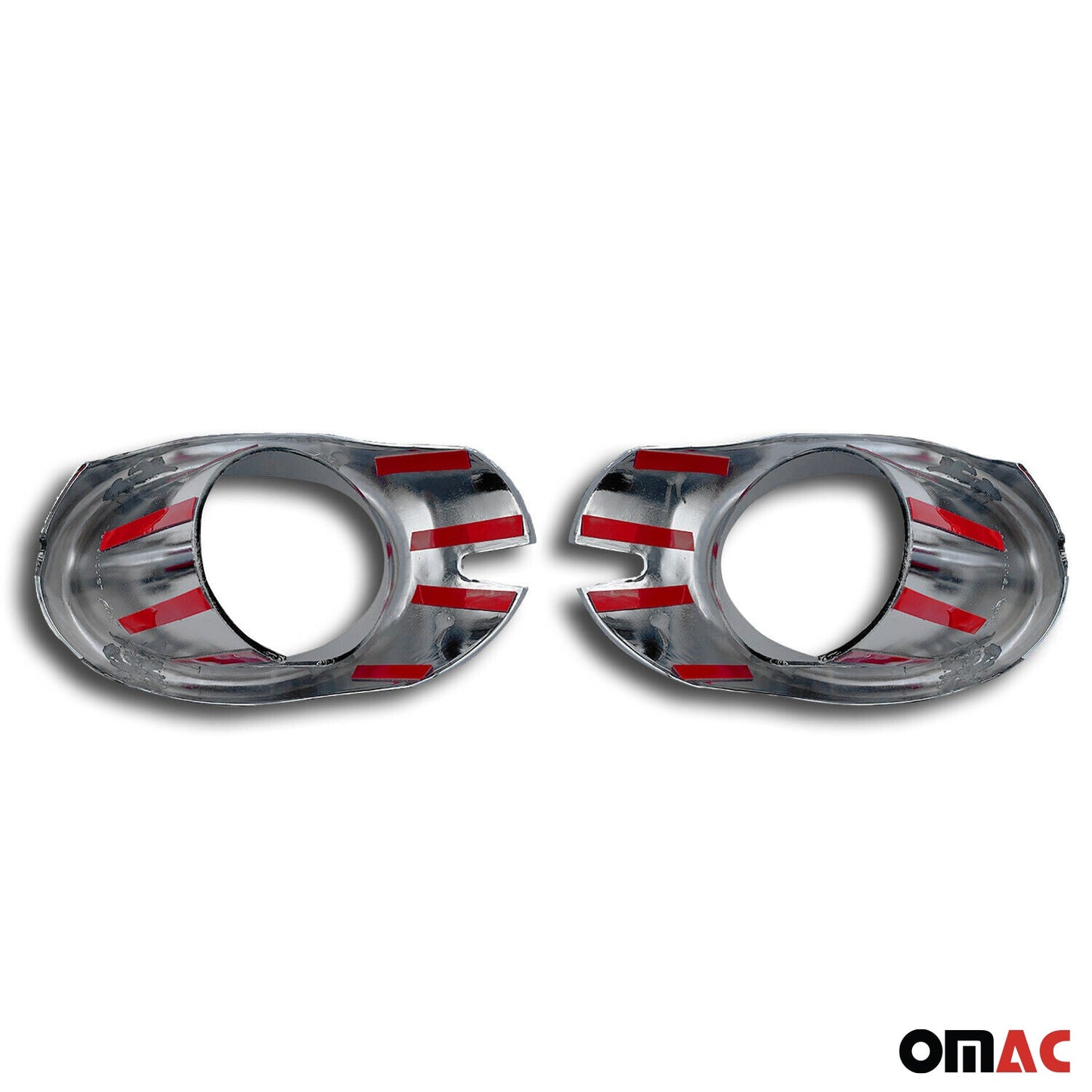 Nebelscheinwerfer Rahmen Umrandung für Chevrolet Cruze 2008-2016 Chrom ABS 2x