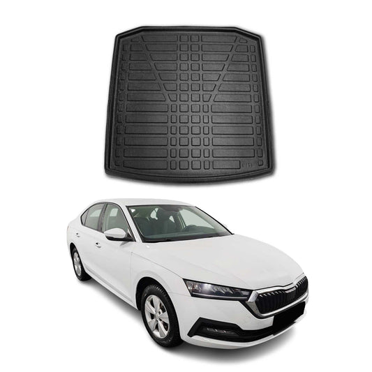 Protecție portbagaj/cargo pentru Skoda Octavia NX 2020-2025, cauciuc TPE, negru