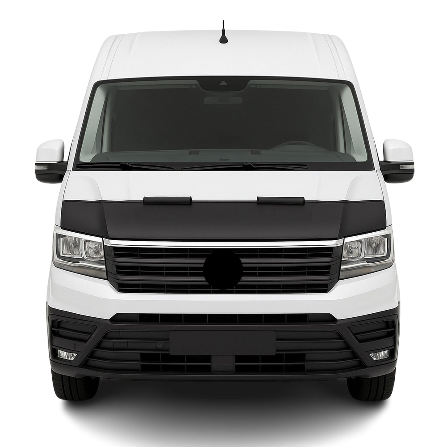 Protecție capotă anti-ciobituri pentru VW Crafter 2016-2025, negru, jumătate
