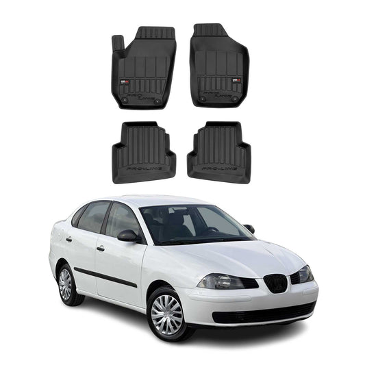 OMAC Gummi Fußmatten für Seat Cordoba 2002-2009 Premium TPE Automatten 4tlg