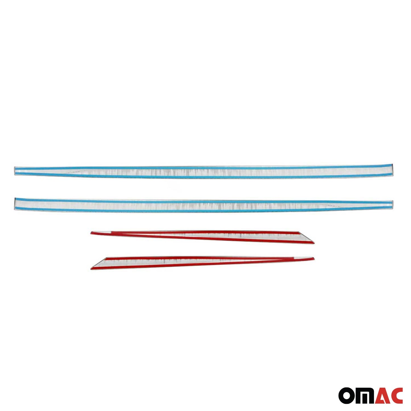 Seitentürleiste Türschutzleiste für Renault Fluence 2010-2021 Chrom Edelstahl 4x