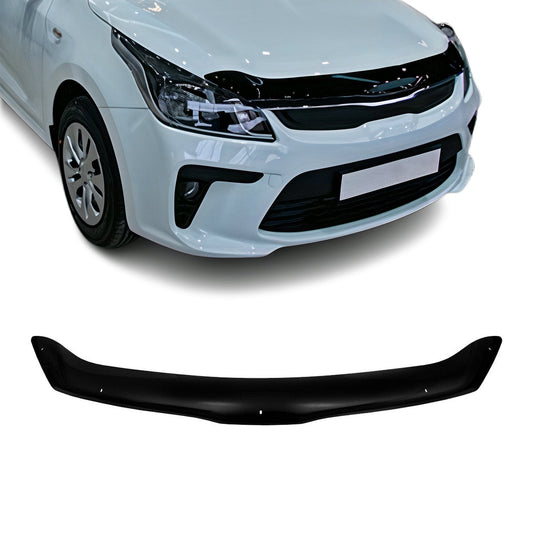 Motorhaube Deflektor Insektenschutz für Kia Rio 2017-2020 Stufenheck Dunkel