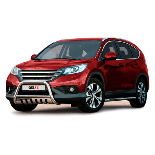Frontbügel Frontschutzbügel für Honda CR-V 2012-2016 mit ABE Edelstahl Silber
