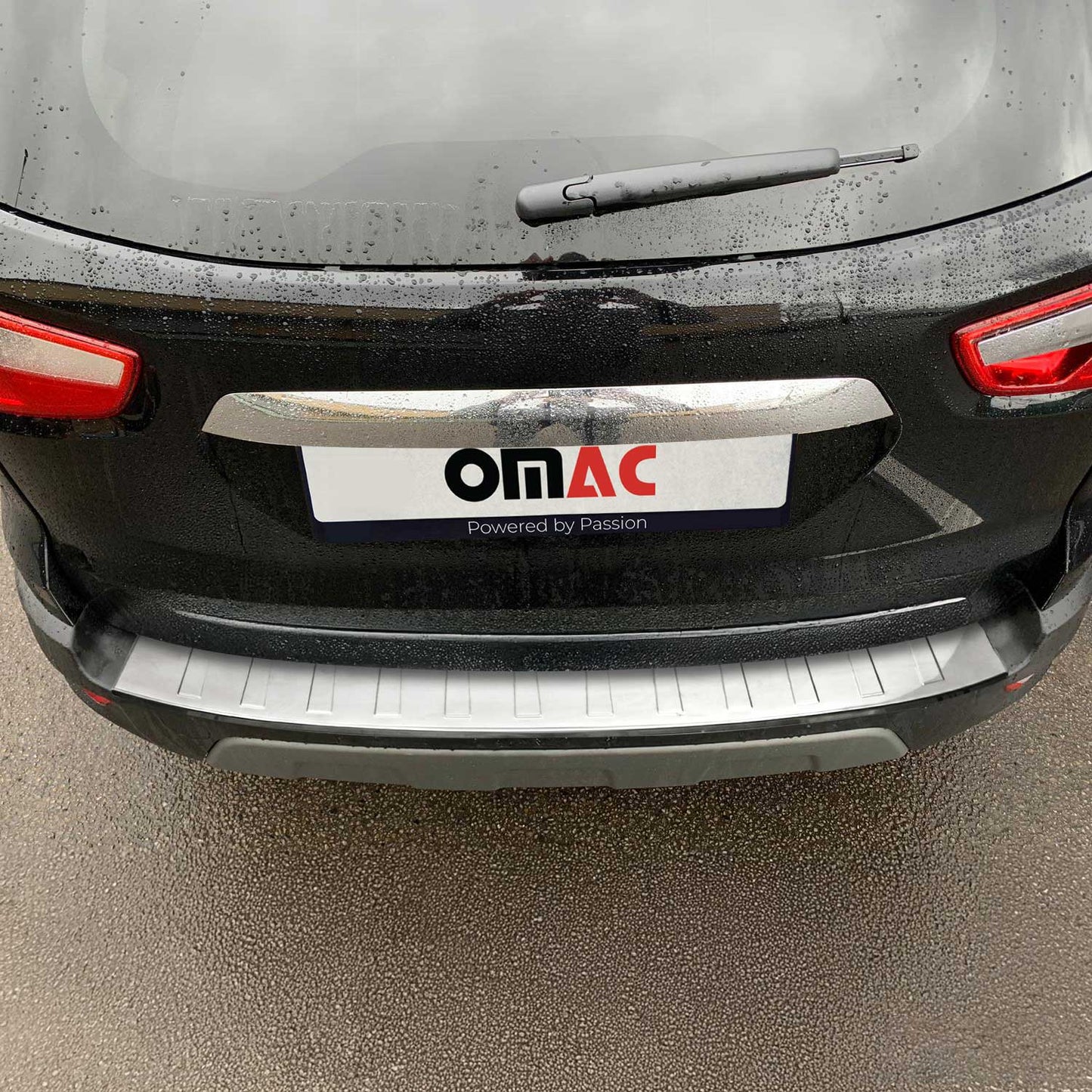 Ladekantenschutz Stoßstangenschutz für Ford Ecosport 2013-2017 Edelstahl Silber