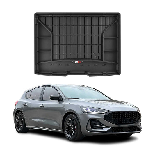 OMAC Gummi Kofferraumwanne für Ford Focus mk4 2019-2025 Fünftürer Laderaumwanne