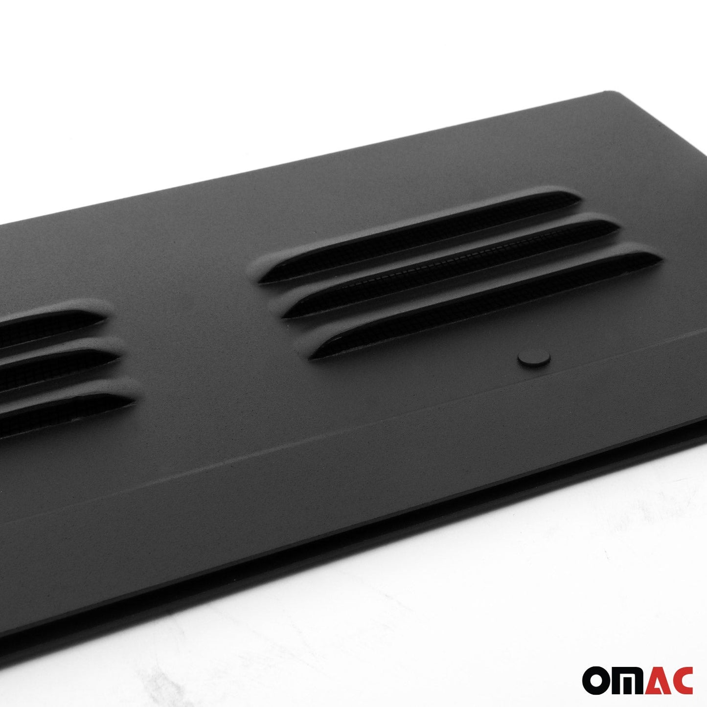 Lüftungsgitter Be & Entlüftung für Iveco Daily 2014-2025 Aluminium Schwarz 2tlg