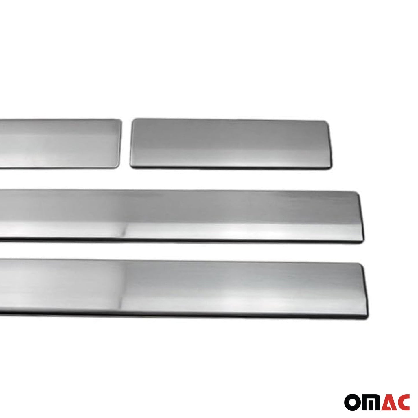 2004-2014 Nissan Navara Norm Chrome osłony progów drzwi ze stali nierdzewnej 4x