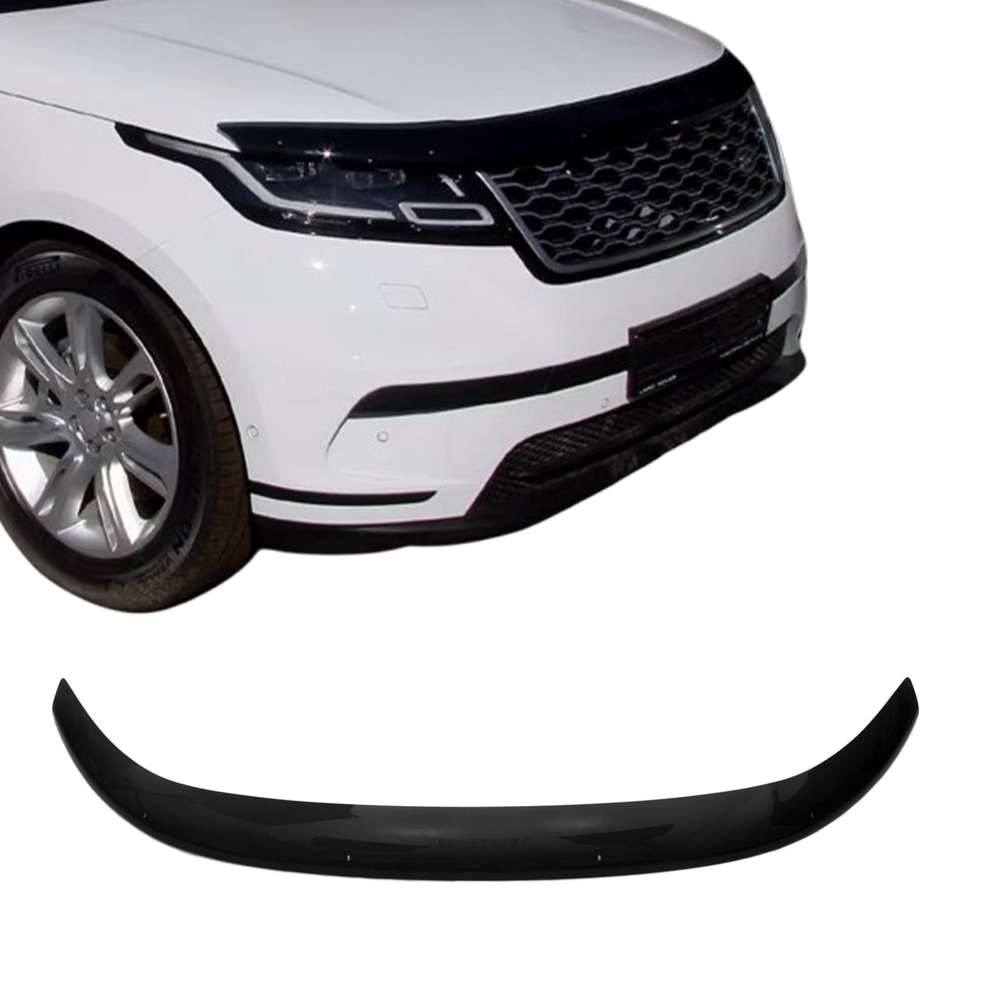 Motorhaube Deflektor Insekten für Land Rover Range Rover Velar 2017-2025 Dunkel
