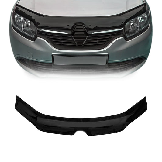 Motorhaube Deflektor Insekten Steinschlagschutz für Dacia Logan 2012-2020 Dunkel