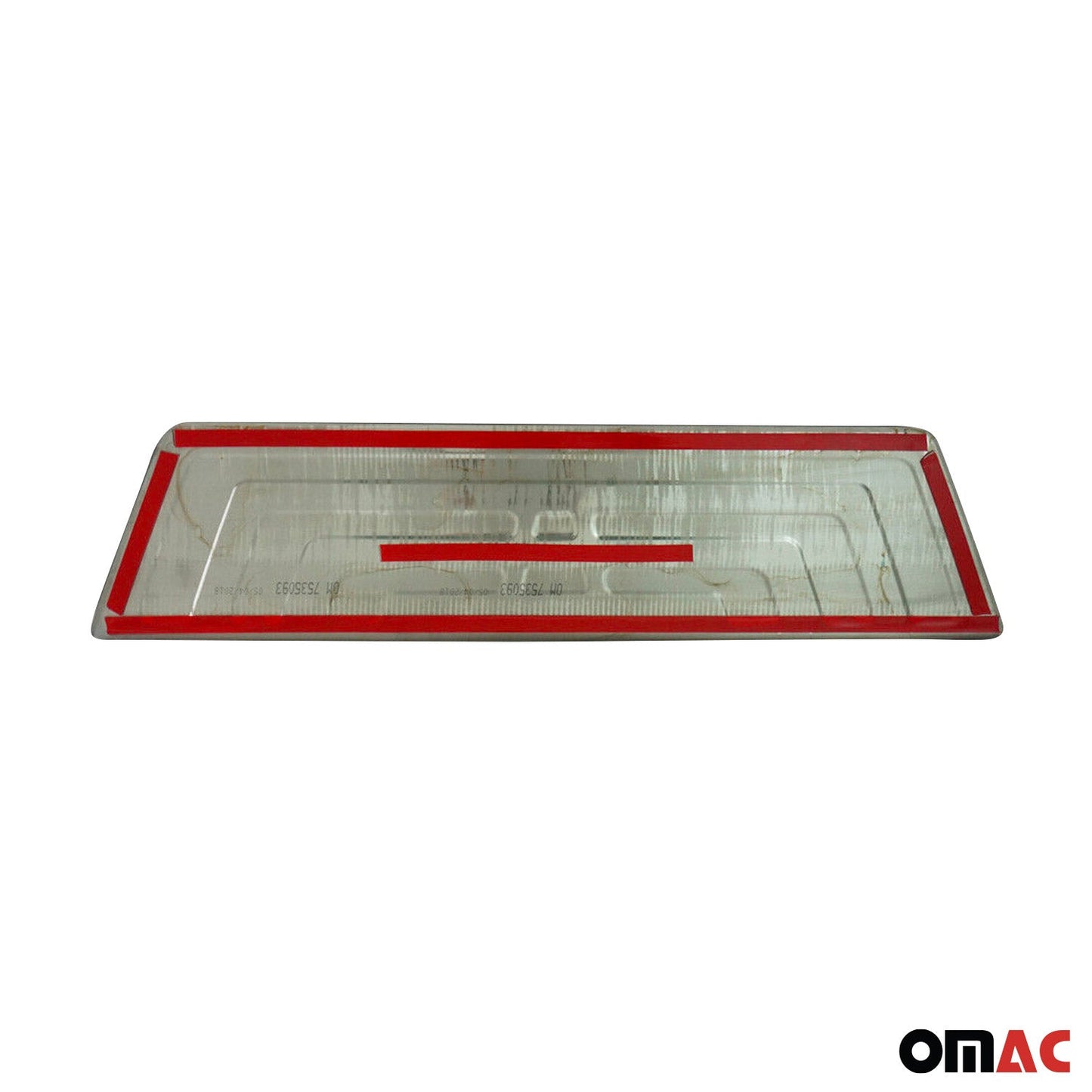 OMAC Ladekantenschutz Stoßstange für VW Amarok 2010-2025 Edelstahl Silber 1tlg