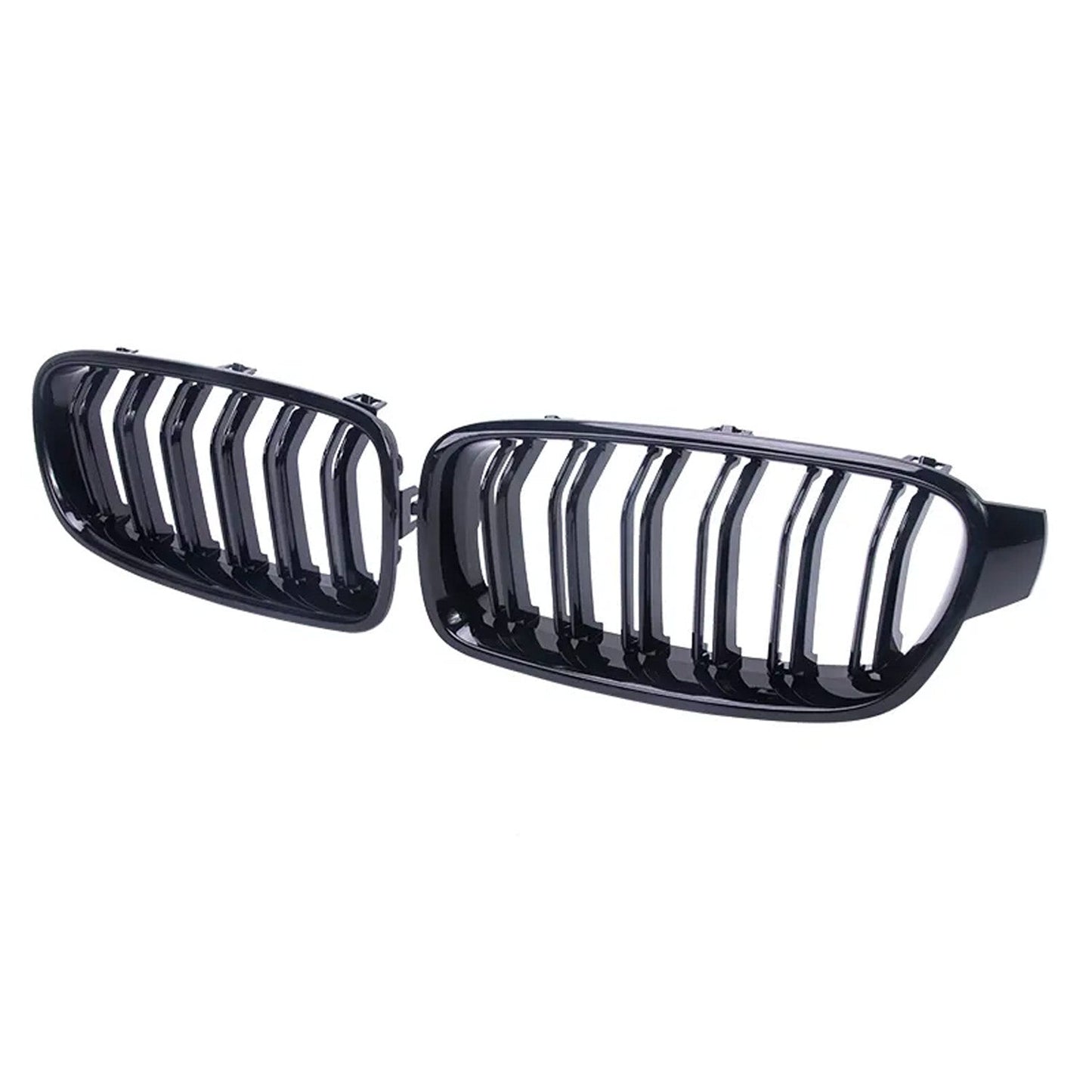 Nieren Grill Kühlergrill für BMW 3er F30 2012-2019 M-Tech Schwarz Glanz