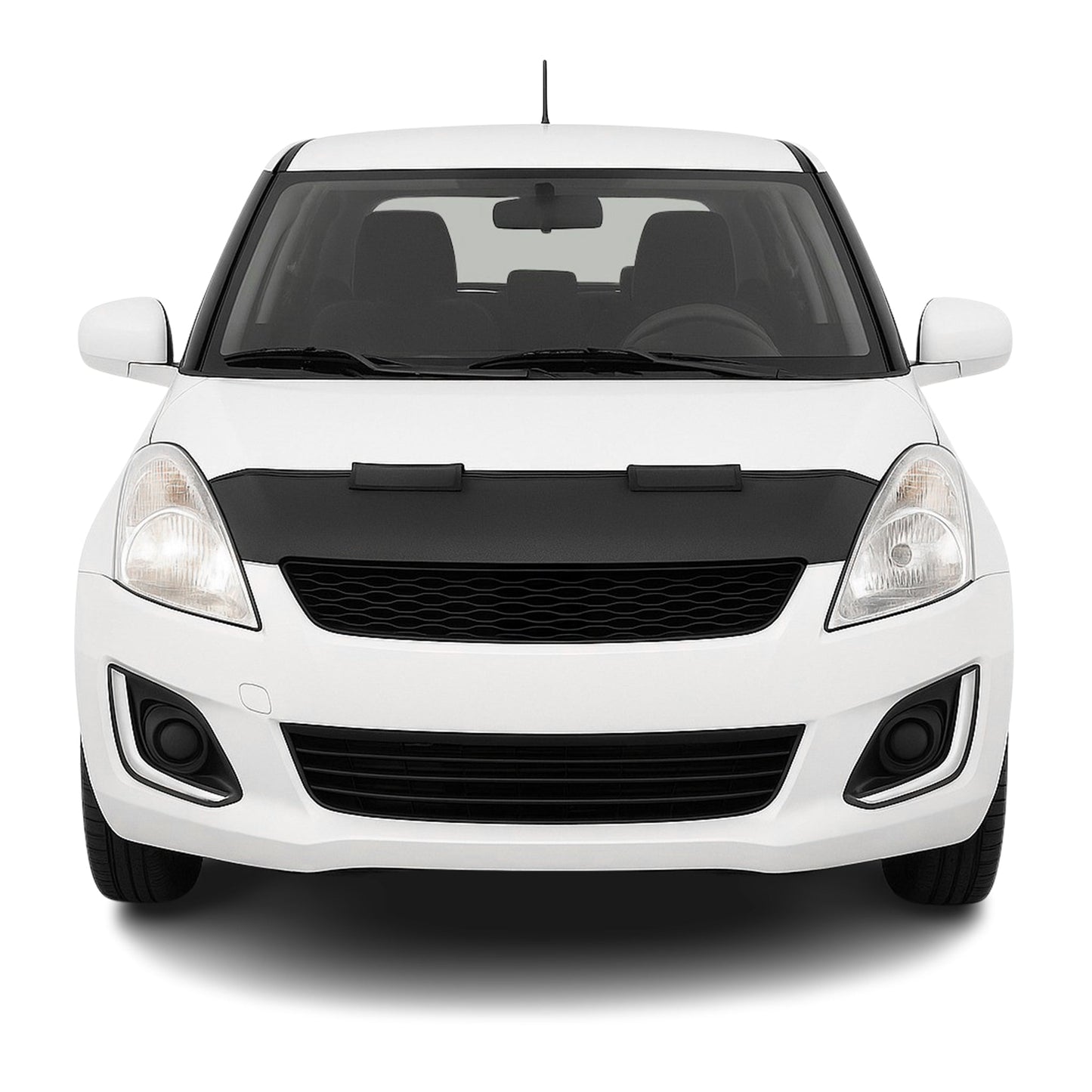 Haubenbra Steinschlagschutz Bonnet Bra für Suzuki Swift 2004-2010 Schwarz Halb