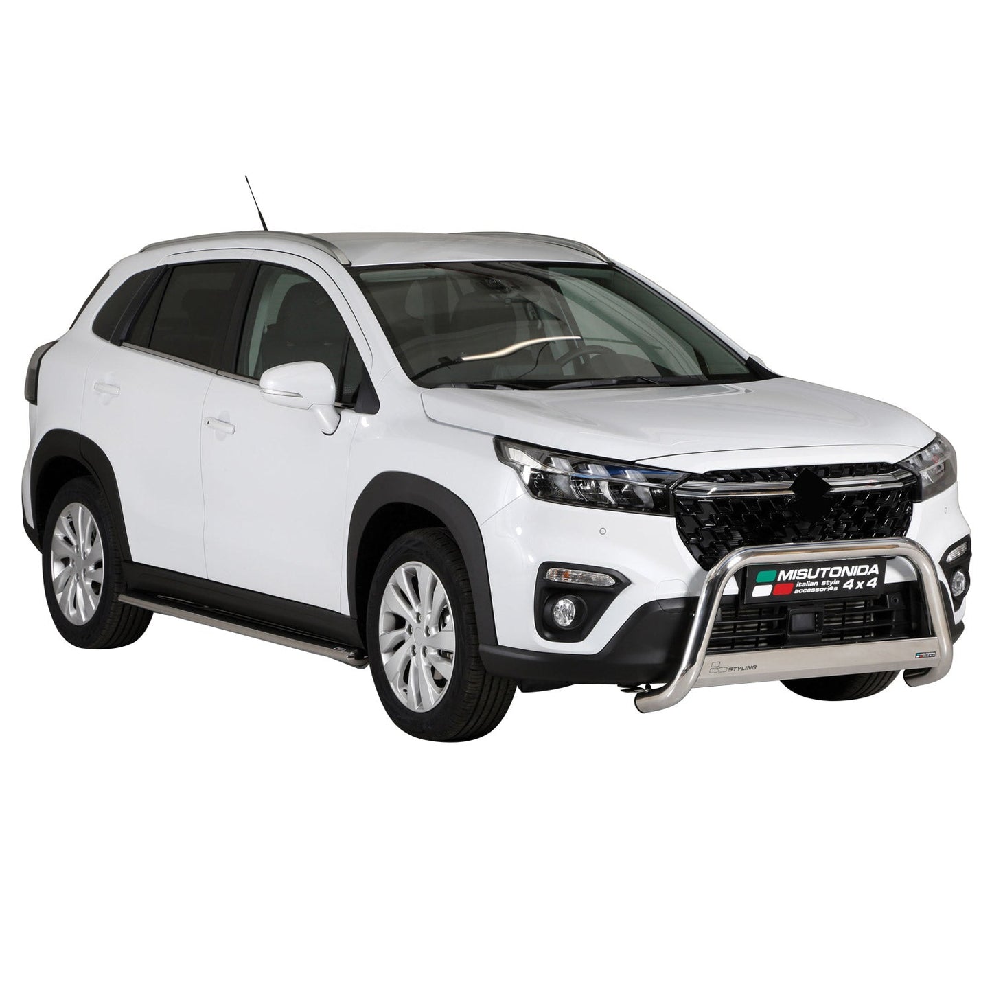 Frontbügel Frontschutzbügel für Suzuki SX4 S-Cross Hybrid 2022-2025 ø63 Stahl