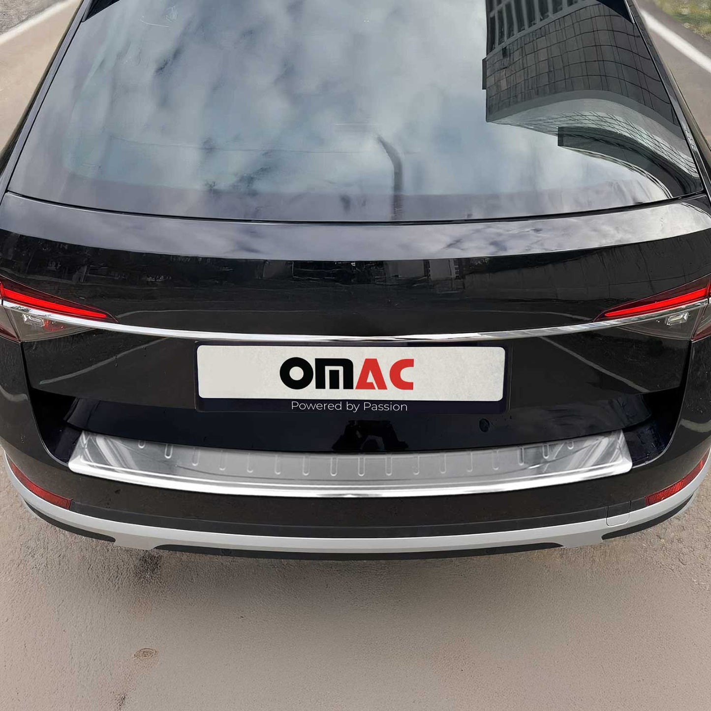 Ladekantenschutz Stoßstange für Skoda Superb III Kombi 2015-2025 Edelstahl Chrom