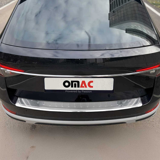 Ladekantenschutz Stoßstange für Skoda Superb III Kombi 2015-2025 Edelstahl Chrom