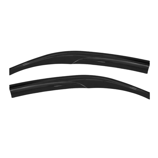 2x Windabweiser Regenabweiser für Peugeot Rifter 2019-2025 Acryl Dunkel