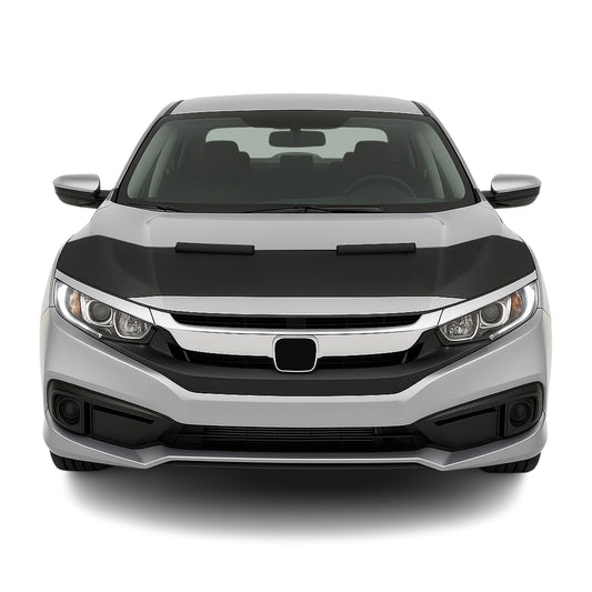 Protecție capotă anti-ciobire pentru Honda Civic FC 2017-2022, jumătate neagră
