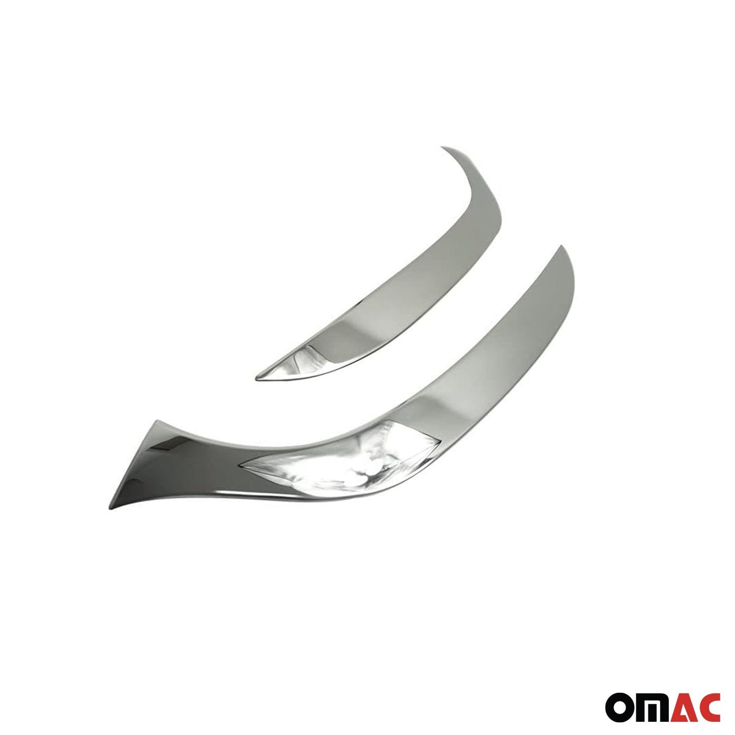 Scheinwerfer Scheinwerferblende für Renault Clio 4 Grandtour 2012-2019 Chrom 2x