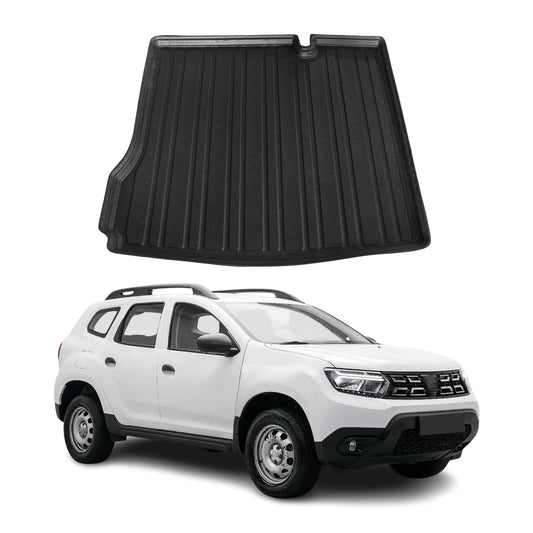 Kofferraumwanne Laderaumwanne für Dacia Duster 2018-2024 Gummi TPE Schwarz