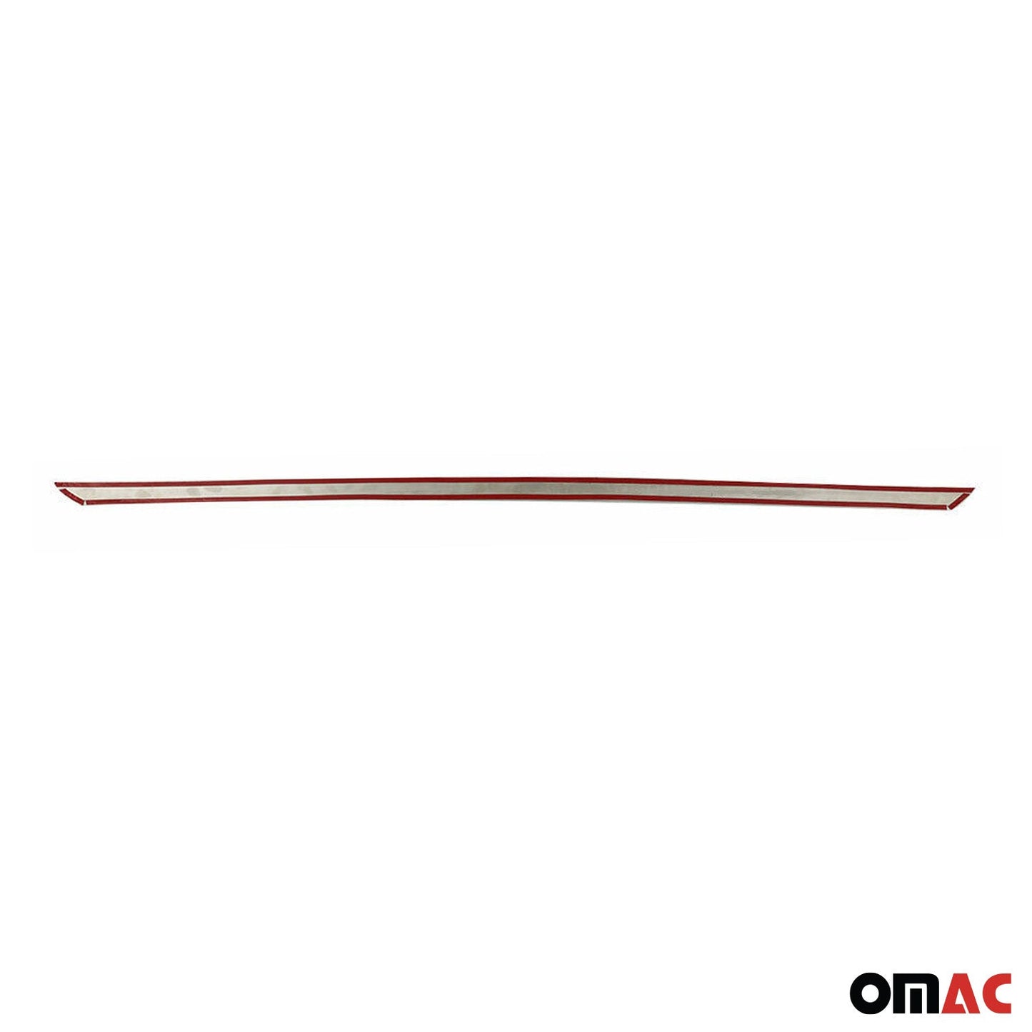 Bandă decorativă portbagaj, bandă decorativă spate pentru Fiat Freemont 2011-2016, partea inferioară din oțel inoxidabil cromat