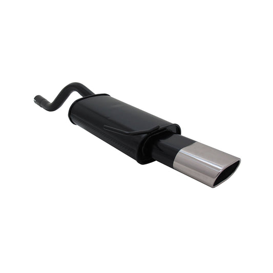 Novus Sportauspuff für Renault Clio 2 135x75mm Endschalldämpfer mit ABE