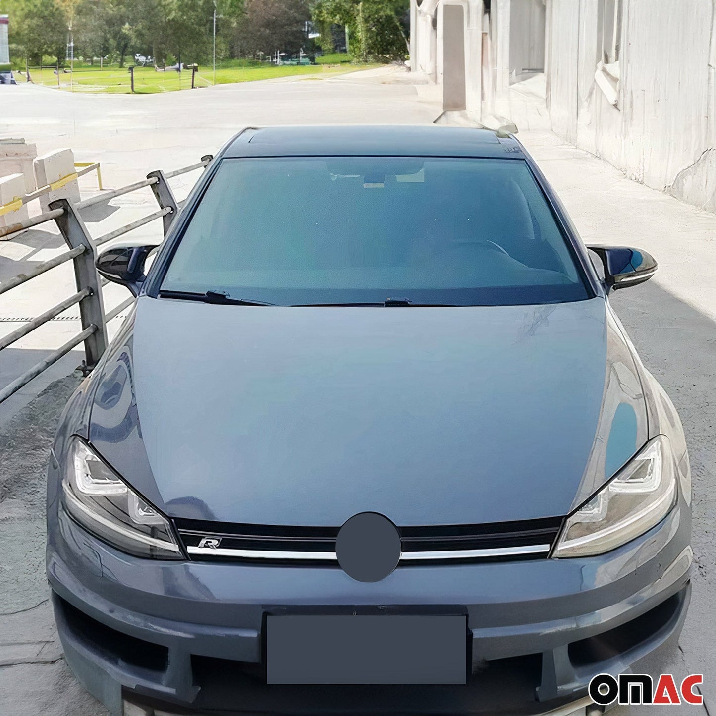 Capace/carcase oglinzi retrovizoare pentru VW Golf 2012-2019, ABS negru lucios, set 2 piese