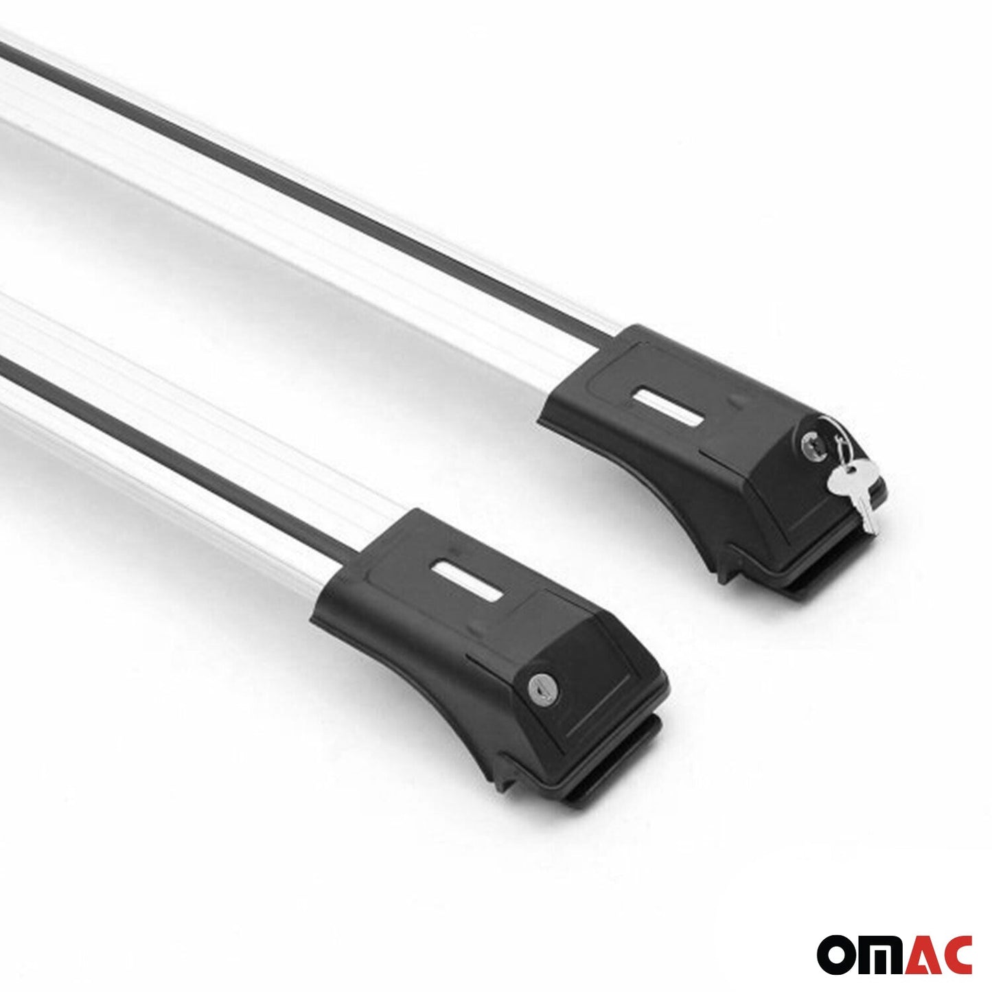 Dachträger Grundtäger für Land Rover Freelander I 1998-2006 75kg Silber Alu 2x