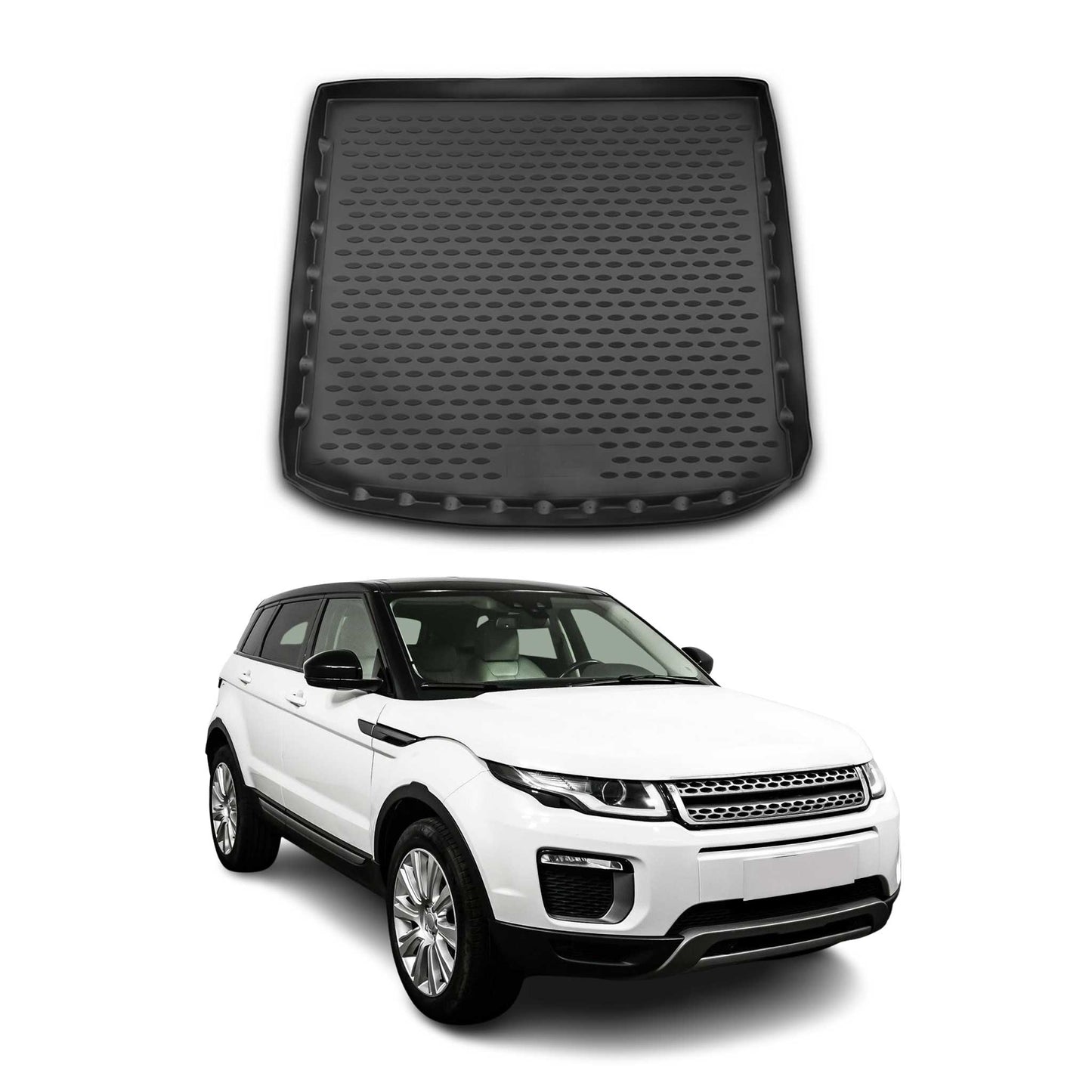 Kofferraummatte Kofferraumwanne für Range Rover Evoque L538 2011-2019 Gummi TPE