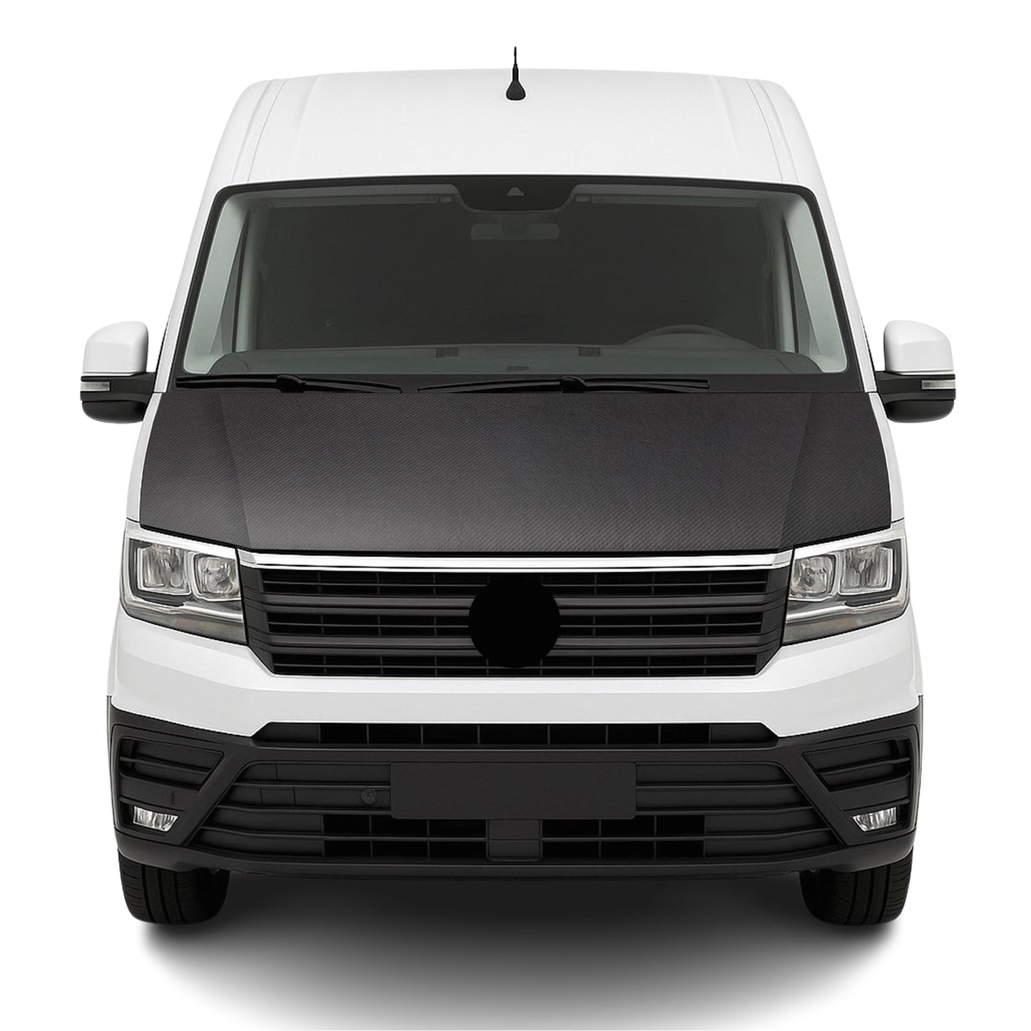 Haubenbra Bonnet Bra Steinschlagschutz für VW Crafter 2016-2025 Carbon Optik
